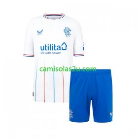 Camisolas de futebol Rangers Criança Equipamento Alternativa 2023/24 Manga Curta